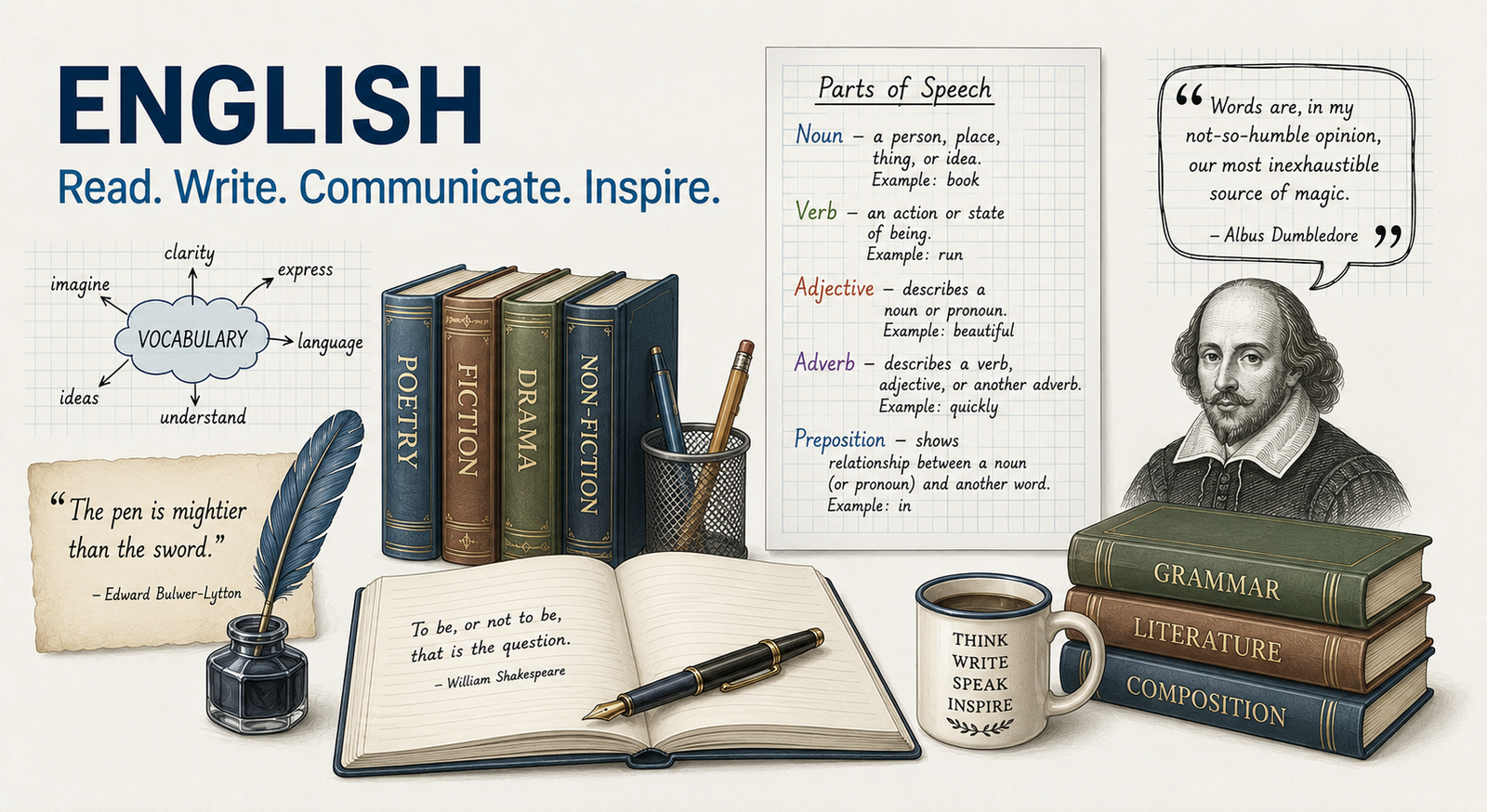 English GSEB CBSE ICSE