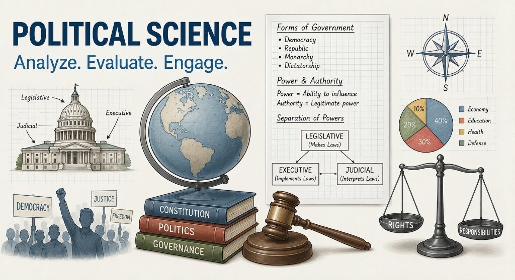 Political Science GSEB CBSE ICSE