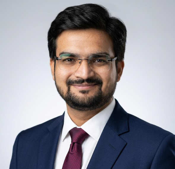 Male professor in academic setting